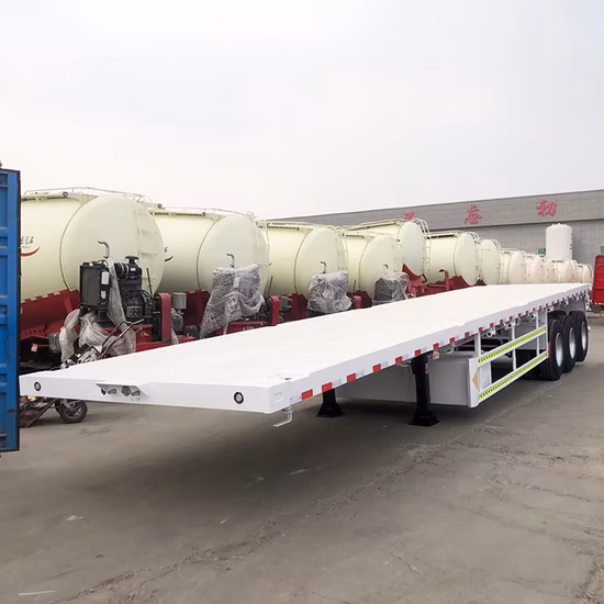 40-100 Tons Used New Side Wall Fence Semi Trailer for Sale