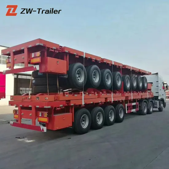 40-100 Tons Used New Side Wall Fence Semi Trailer for Sale