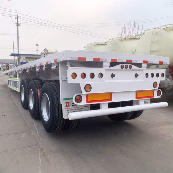 40-100 Tons Used New Side Wall Fence Semi Trailer for Sale